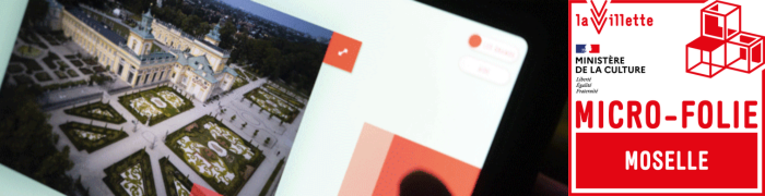 Tablette de la micro-folie mobile